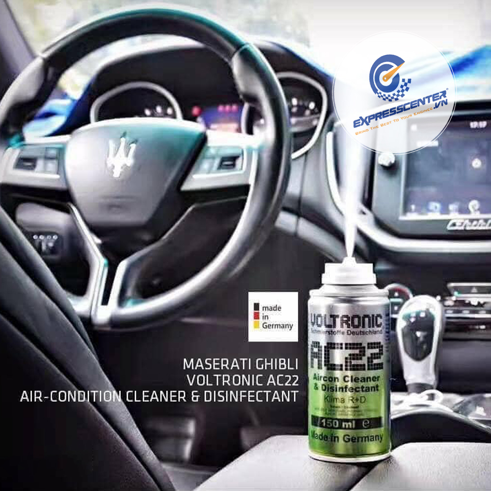 Khử mùi - làm sạch không khí VOLTRONIC  AC22 Air-condition Cleaner and Disinfectant