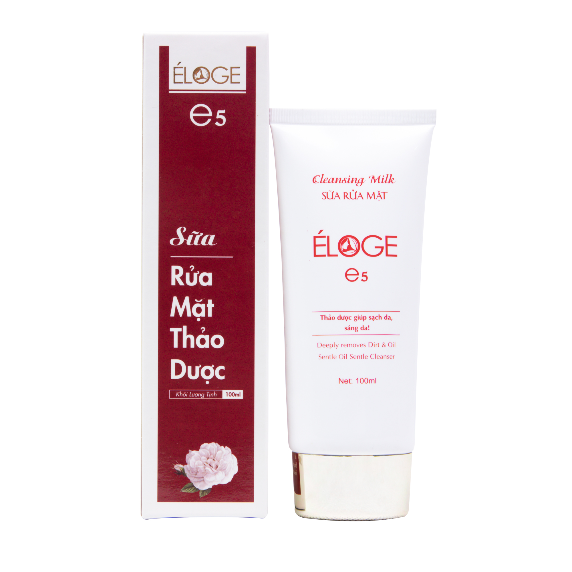 SỮA RỬA MẶT ELOGE E5 - KHẢ TÂM - NGĂN MỤN, TRẮNG DA
