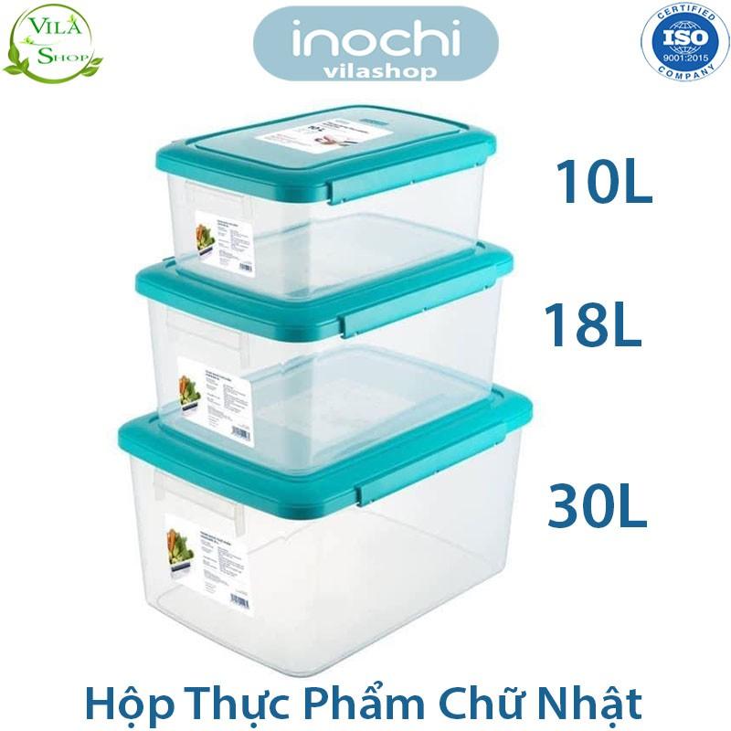 Hộp Đựng Thực Phẩm, Thùng Đựng Thực Phẩm Bảo Quản Đồ Tươi Chữ Nhật Chính Hãng Inochi