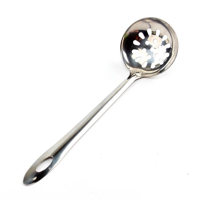 Muỗng vớt thạch, trân châu inox