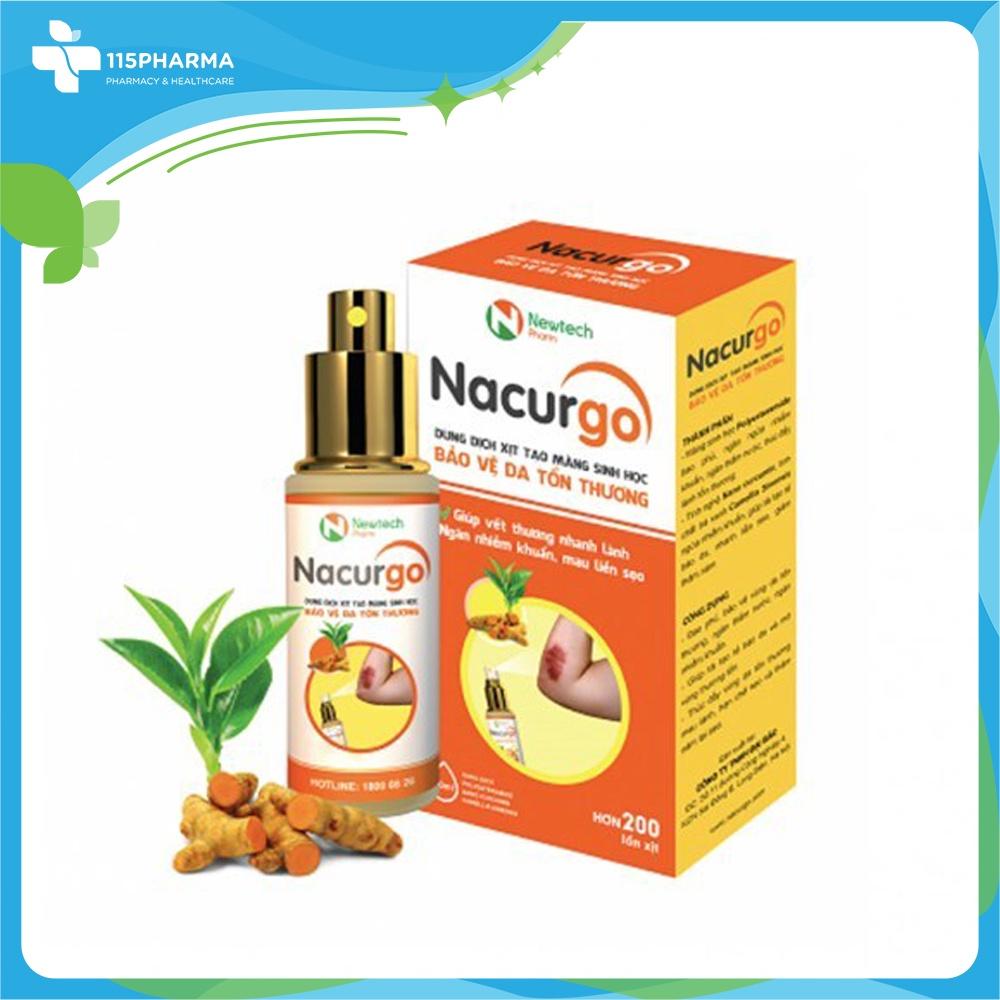 Nacurgo - Dung dịch xịt bảo vệ da