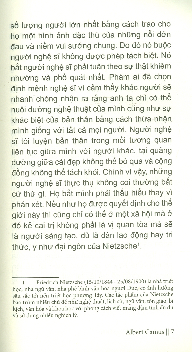 DIỄN VĂN TẠI THỤY ĐIỂN – Albert Camus – Nguyễn Bình Phương dịch – Trường Phương Books – NXB Văn Học (Bìa mềm)