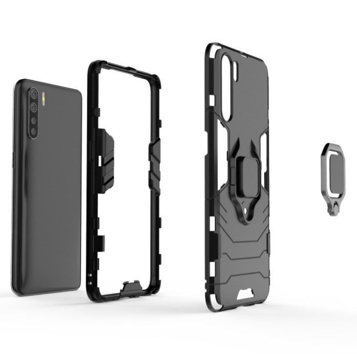 Ốp lưng chống sốc kèm iring cho OPPO A91