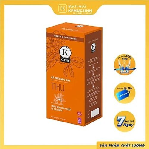 Cà Phê Rang Xay K Coffee Thu (454g / Hộp)