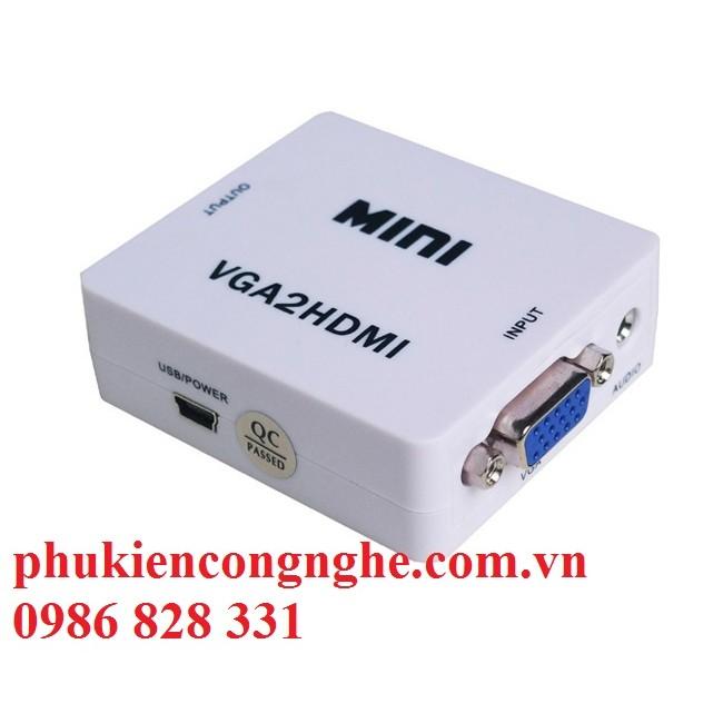 Bộ chuyển đổi VGA to HDMI cao cấp giá rẻ