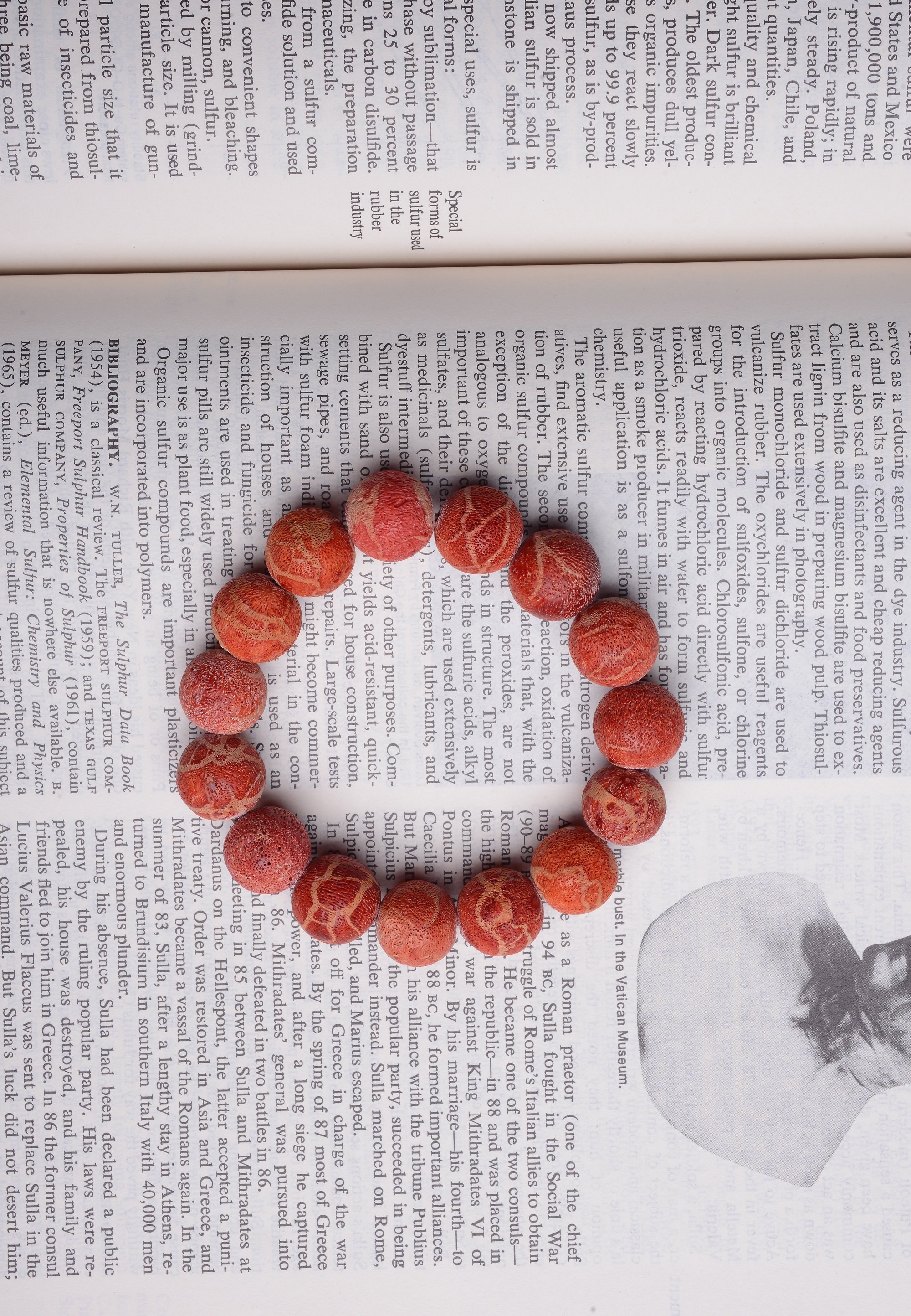 Vòng Tay San Hô Đỏ Thô