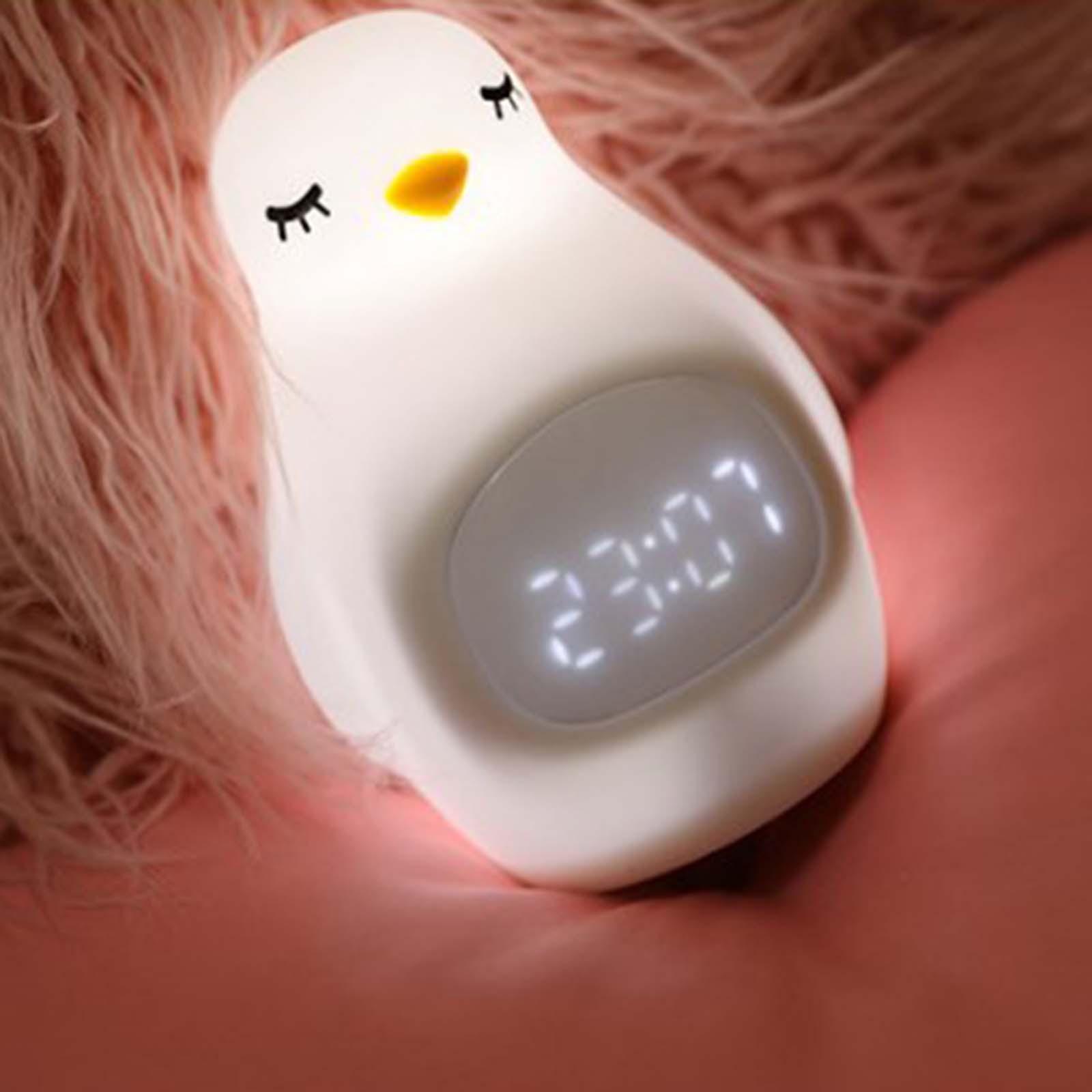 Display Alarm Clock Touch Control Light for Nursery