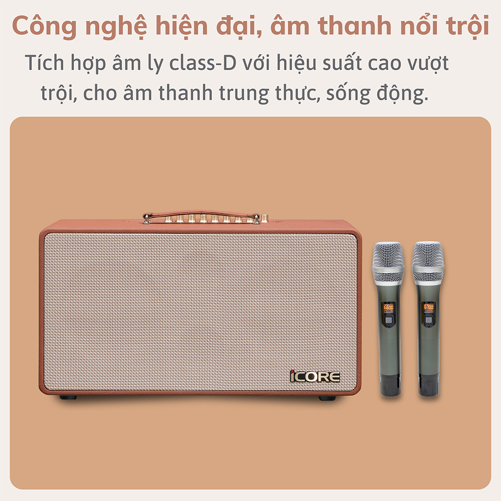 Loa Karaoke Xách Tay iCore S8 - Hàng chính hãng