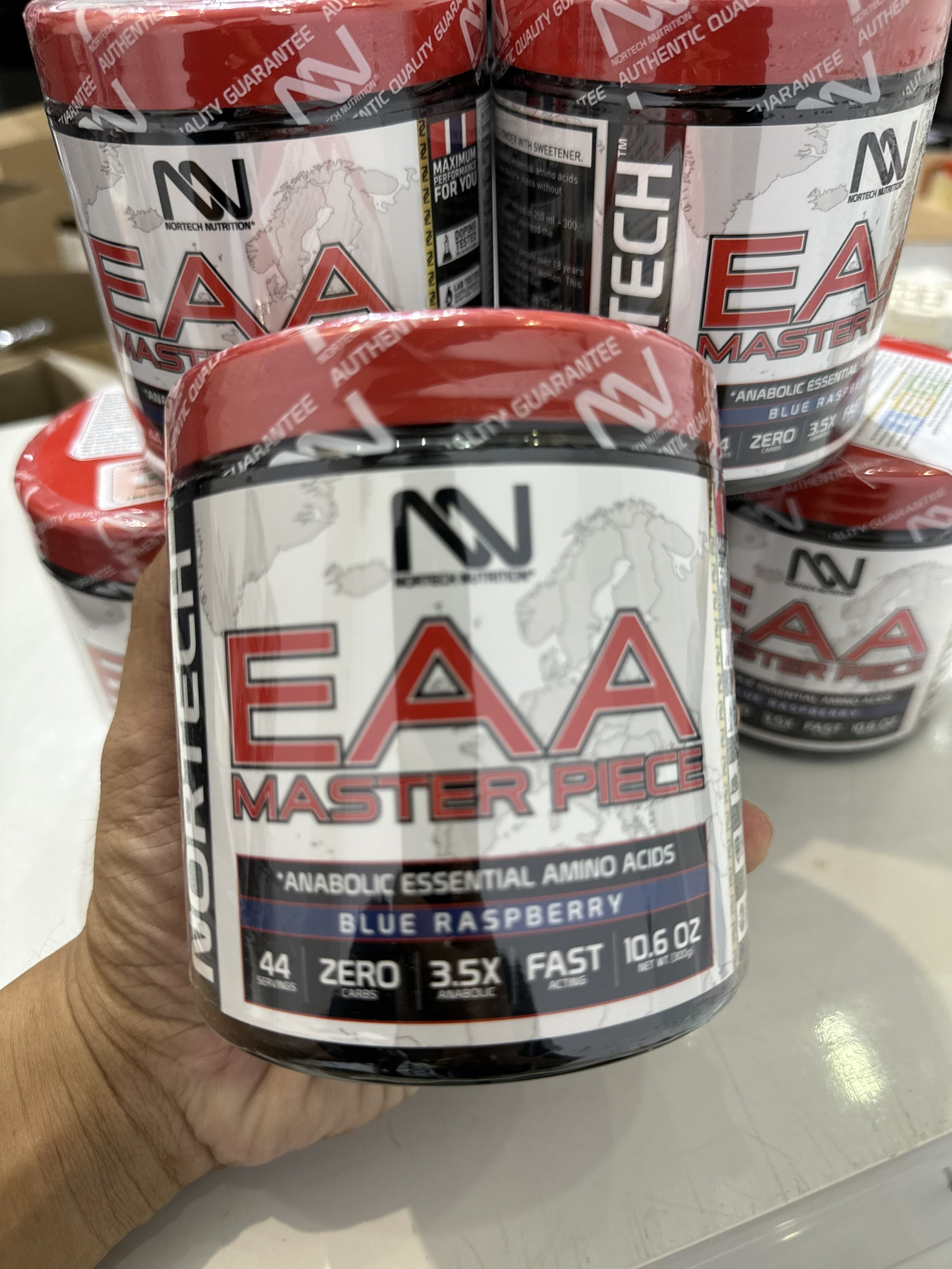 EAA Master Piece (300g), Hỗ Trợ Phục Hồi &amp; Phát Triển Cơ Bắp, 44 lần dùng | NortechNutrition