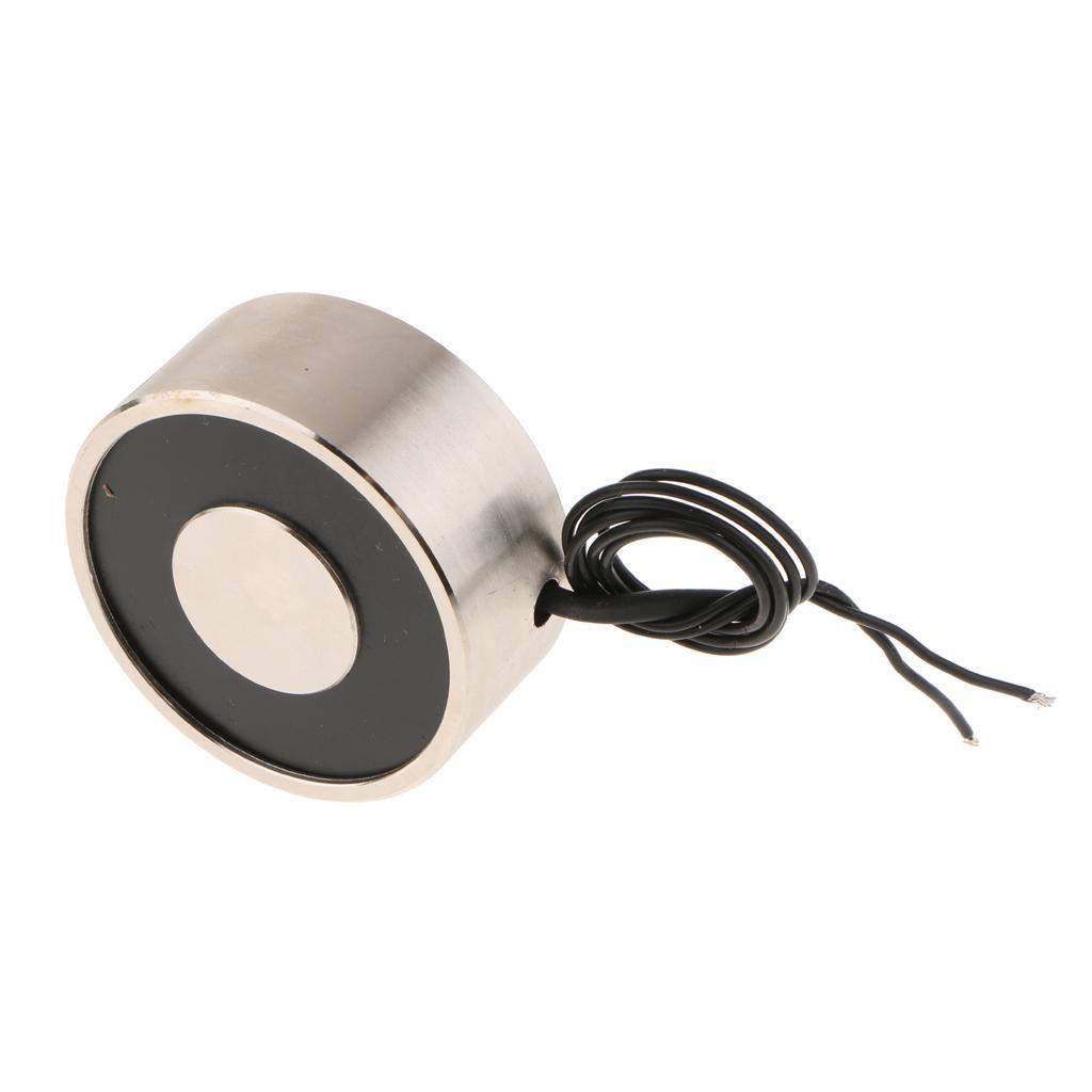 40KG DC24V Sucked Electric Lift Holding Magnet Electromagnet Solenoid XRN-P49/21