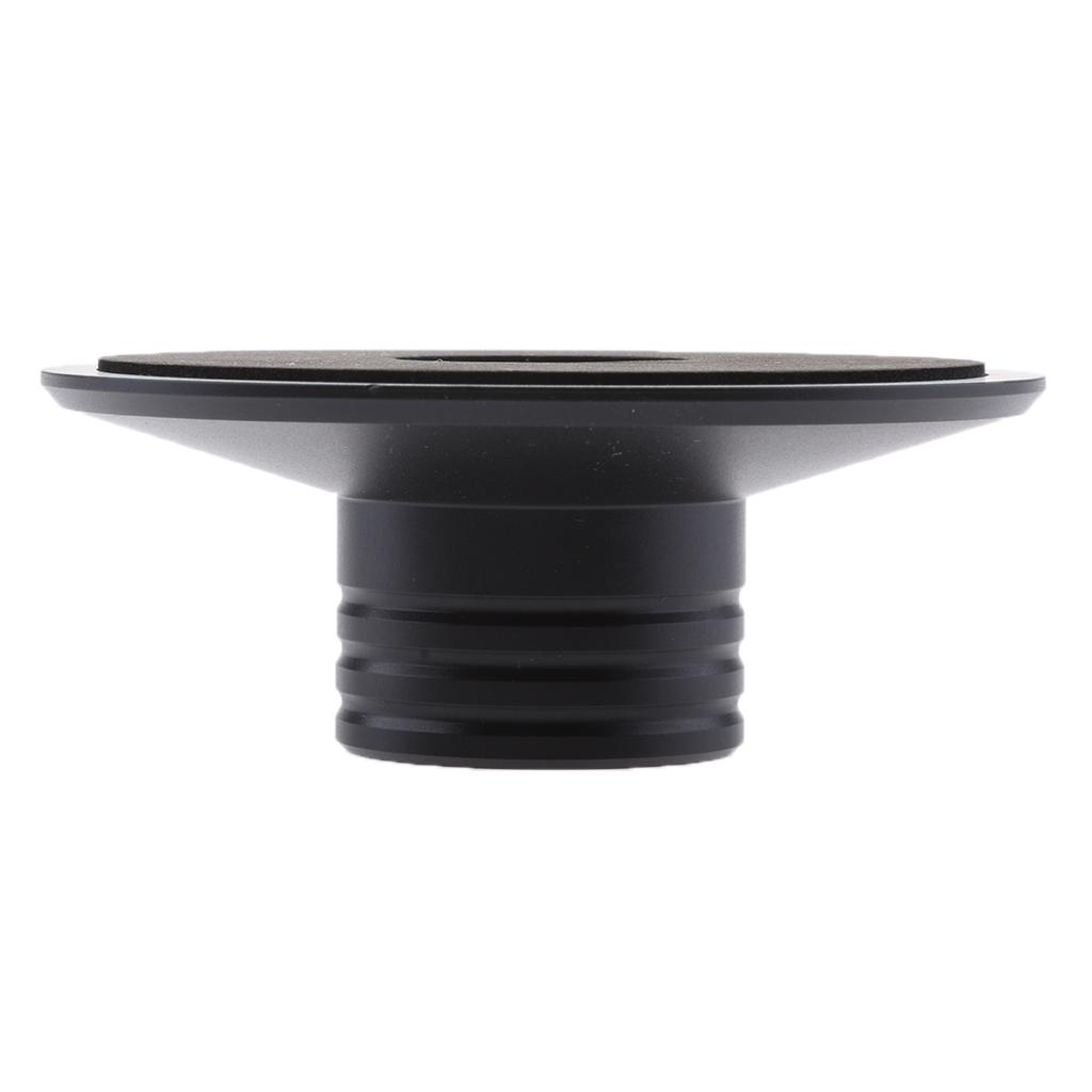 Audio LP Vinyl Turntables Metal Disc Stabilizer Record Weight/clamp with EP record Adapter Black