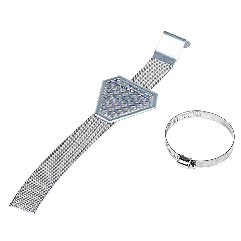 2 Pieces Car Anti-Static Strap, Reflective Earth Belt Safety Ground Wire for