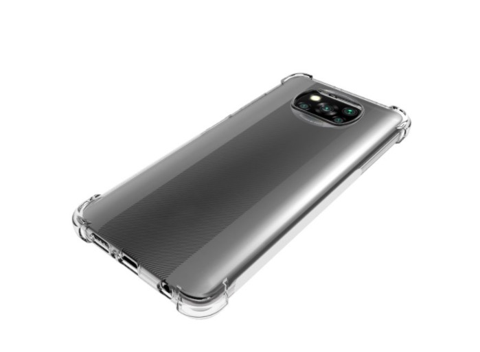 Ốp lưng dẻo trong chống sốc dành cho POCO X3 NFC