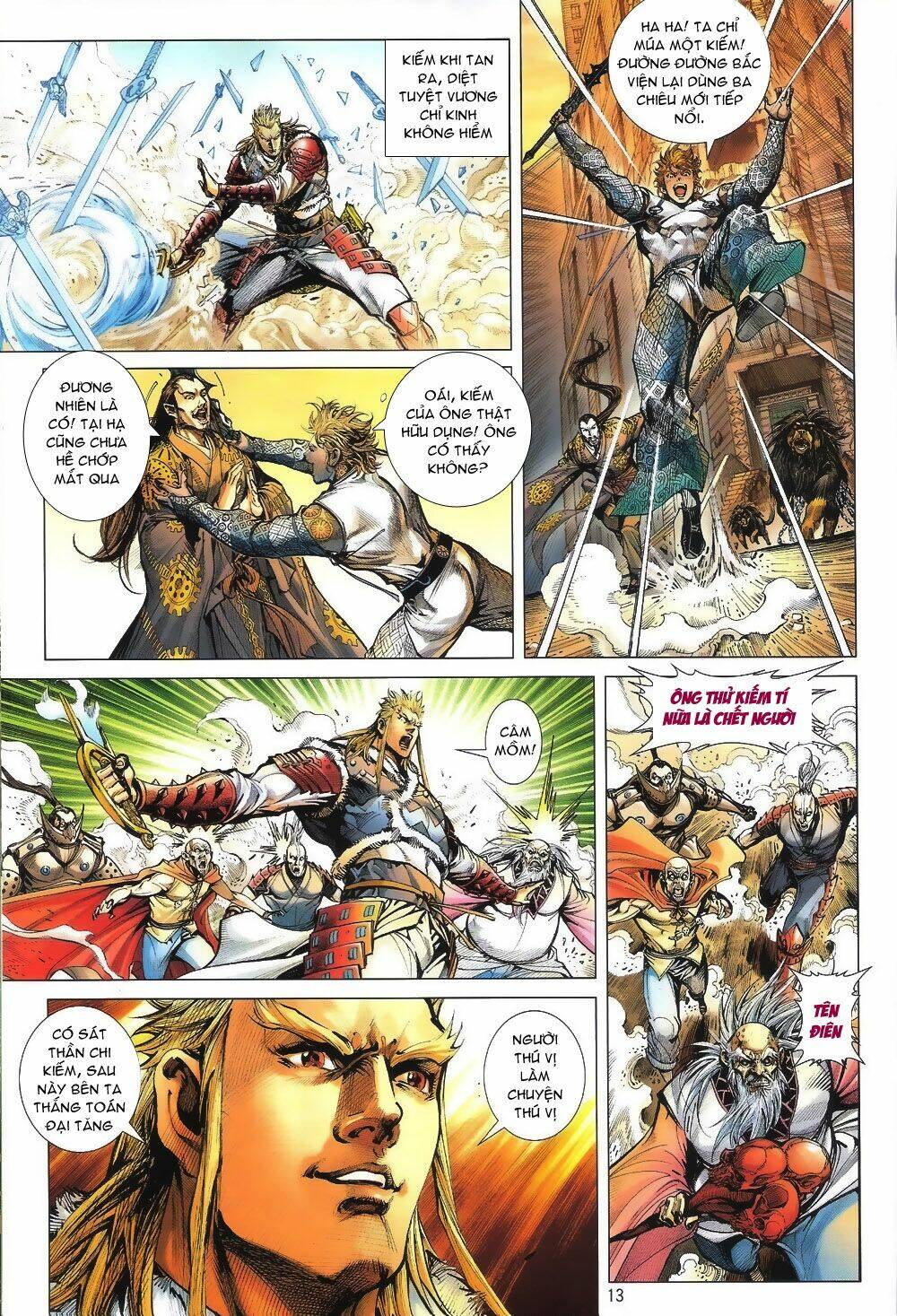 thiết tướng tung hoành (cựu tác) chapter 60 13