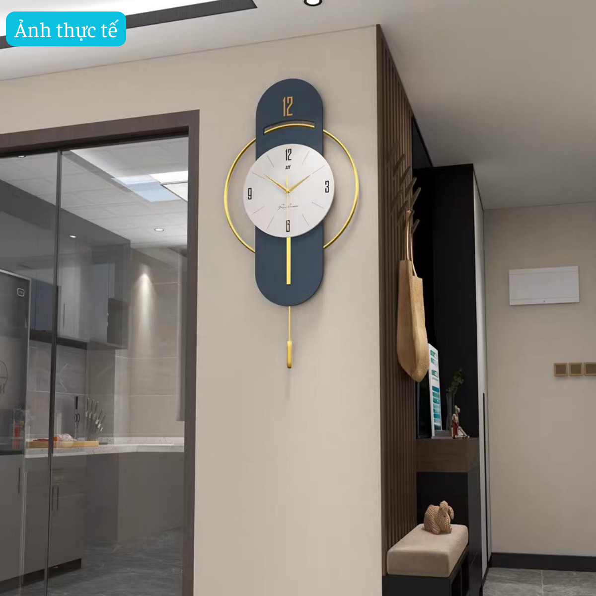 Đồng hồ treo tường hiện đại - Đồng hồ treo tường cao cấp sang trọng - Mã DH14