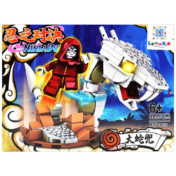 Đồ Chơi Lắp Ráp Mô Hình Nhân Vật Naruto - Doll DD2112-2 - Kabuto (85 Mảnh Ghép)