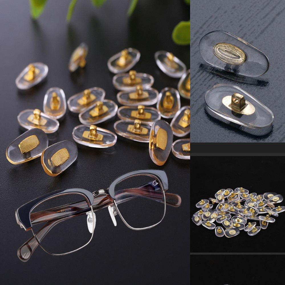Set 3 bộ cặp đệm mắt kính, ve đệm mũi kính chống trơn cho mọi loại kính PK3