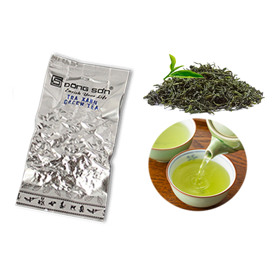 Trà Xanh Thái Nguyên [ Tân Cương ] Gói 10g, Hương cốm mới - Đông Sơn