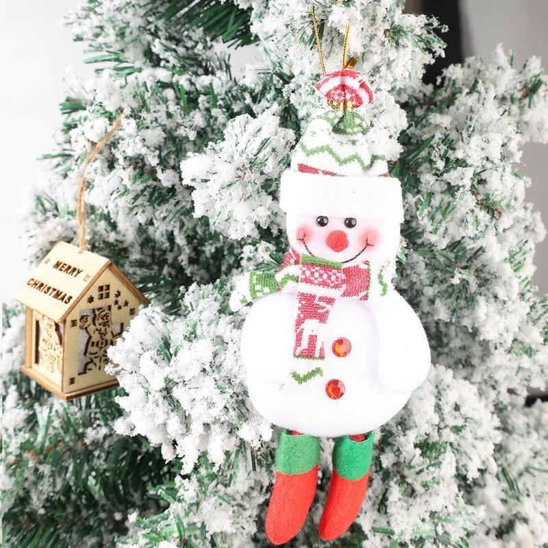 Búp bê trang trí giáng sinh năm mới hình ông già noel/người tuyết/tuần lộc