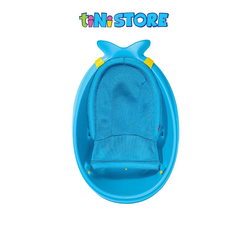 tiNiStore-Thau tắm kèm tựa lưới đa năng cho bé màu xanh Skip Hop 235465
