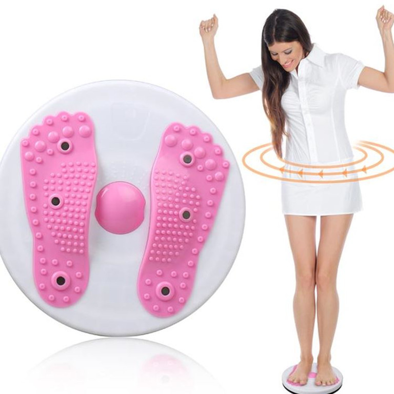 Đĩa Xoay Eo Giảm Mỡ Bụng Massage Chân 2 In 1