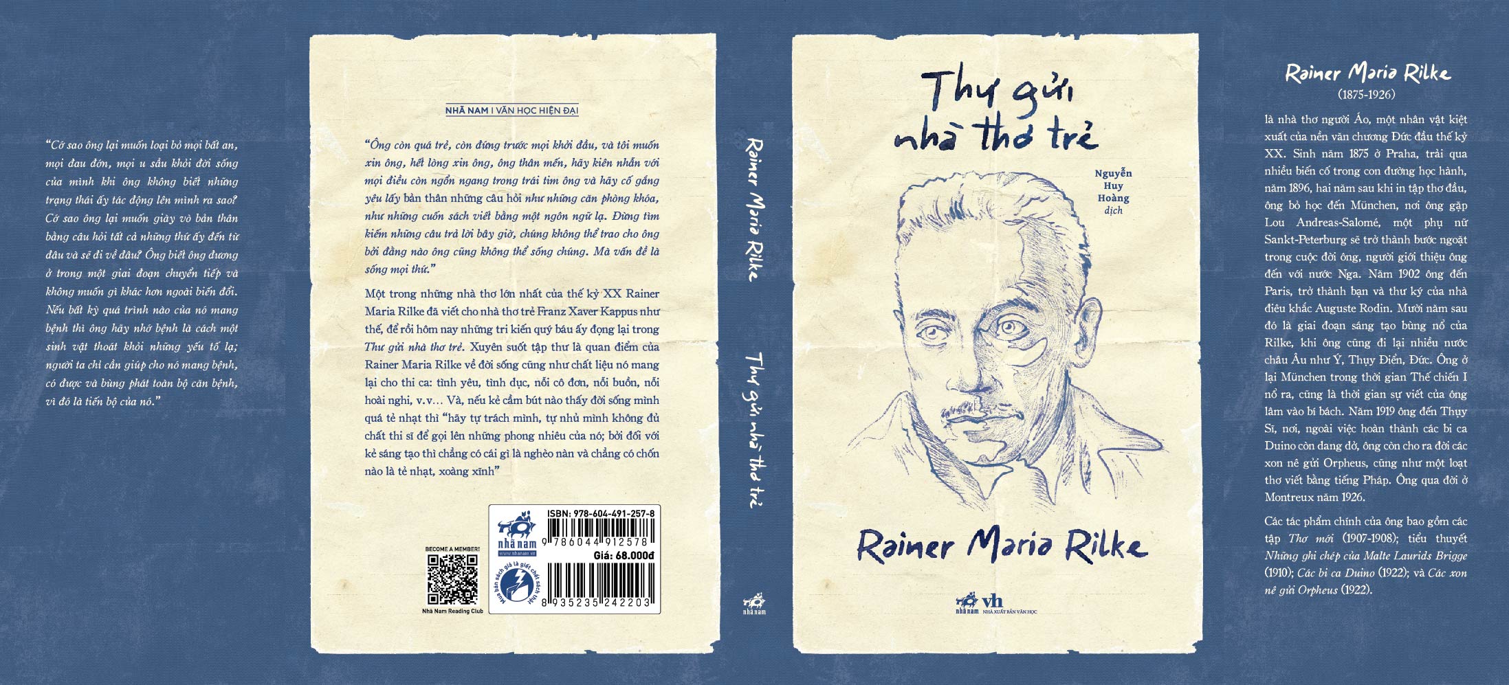 Sách - Thư gửi nhà thơ trẻ (Rainer Maria Rilke) (Nhã Nam Official)