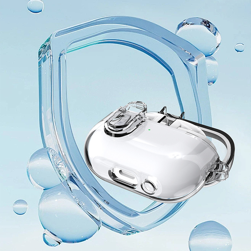 Ốp Case bảo vệ Kai.N Crystal Lock cho Galaxy Buds 3/ Buds 3 Pro, Khoá An Toàn, Chống Sốc_ Hàng Chính Hãng