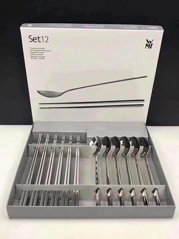 SET 12 MUỖNG ĐŨA INOX 304 SANG TRỌNG