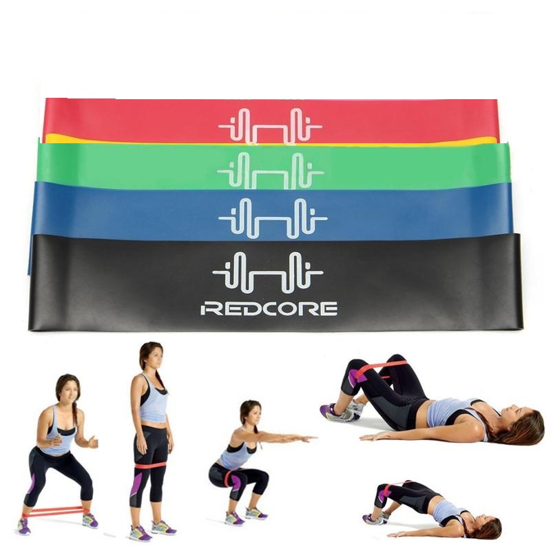 BỘ 4 DÂY KHÁNG LỰC TẬP MÔNG ĐÙI, DÂY MINIBAND TẬP GYM, FITNESS, YOGA, PILATES - HÀNH CHÍNH HÃNG