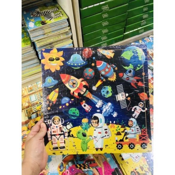 Đồ chơi tranh ghép hình gỗ puzzle - Bộ ghép hình - Tranh xếp hình