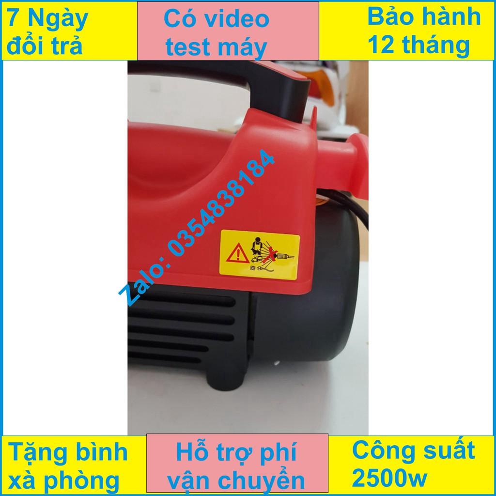 Máy rửa xe SAKURA tặng phujkieenj theo máy đầy đủ.có súg dài gần nửa mét và bình bọt