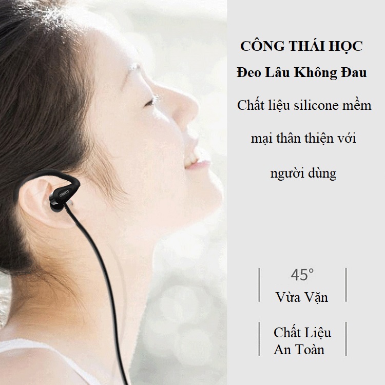 Tai Nghe Nhét Tai Có Dây SF-A65 - Jack 3.5mm, Chiều Dài Dây 115cm, Chất Lượng Âm Thanh Trung Thực