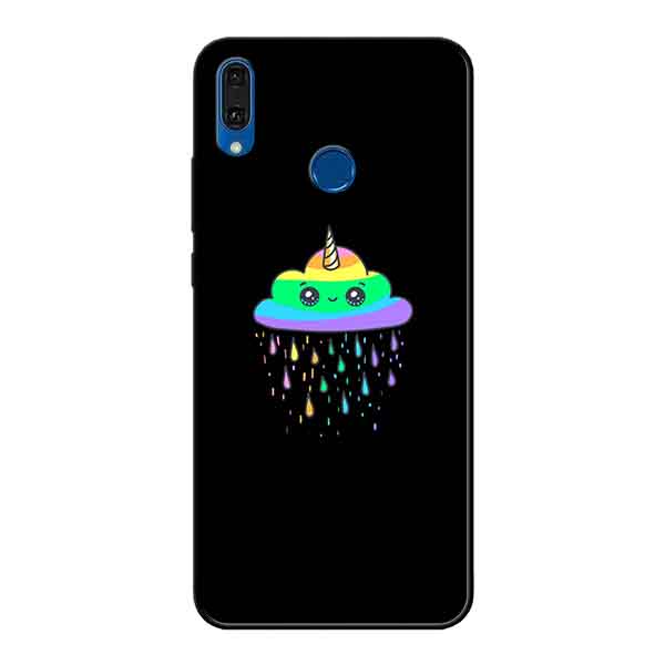 Hình ảnh Ốp Lưng in cho Huawei Y9 2019 Mẫu Mây Kỳ Lân - Hàng Chính Hãng