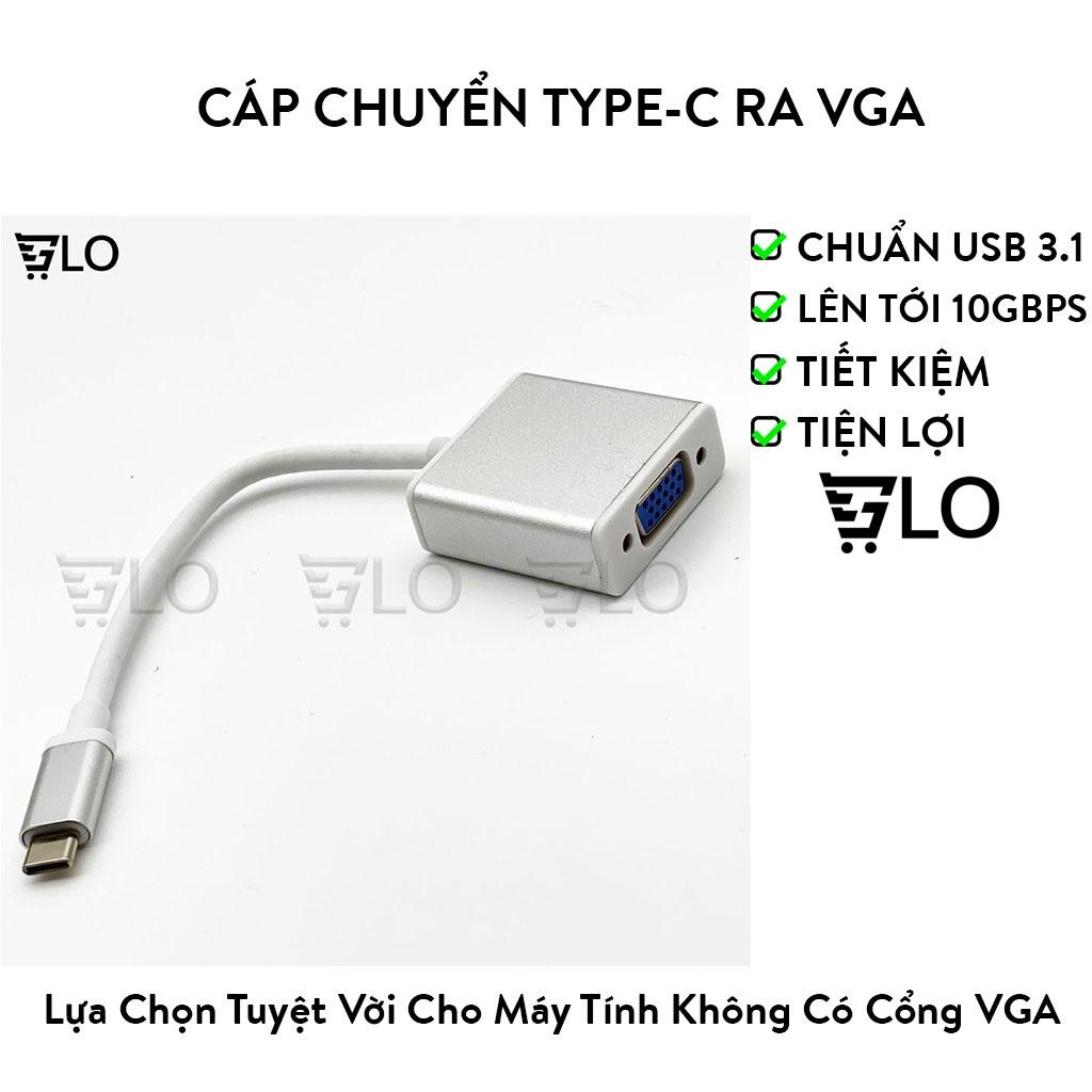 Cáp chuyển Type-C ra VGA