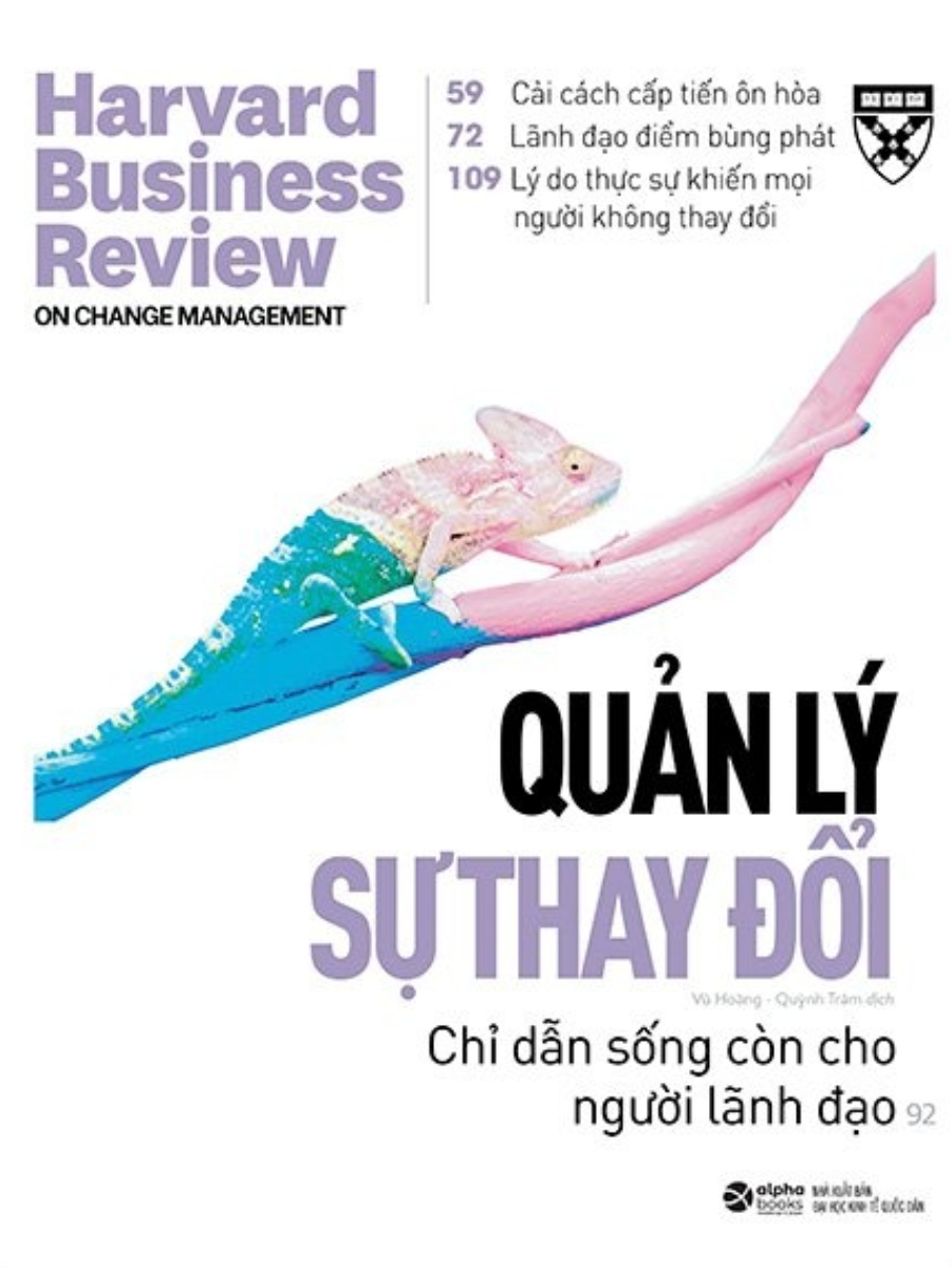 HBR On Change Manegement - Quản Lý Sự Thay Đổi - Chỉ Dẫn Sống Còn Cho Người Lãnh Đạo _AL