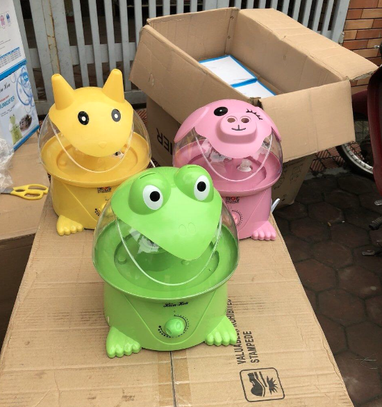 Ếch phun sương, máy phun sương tạo độ ẩm cao cấp