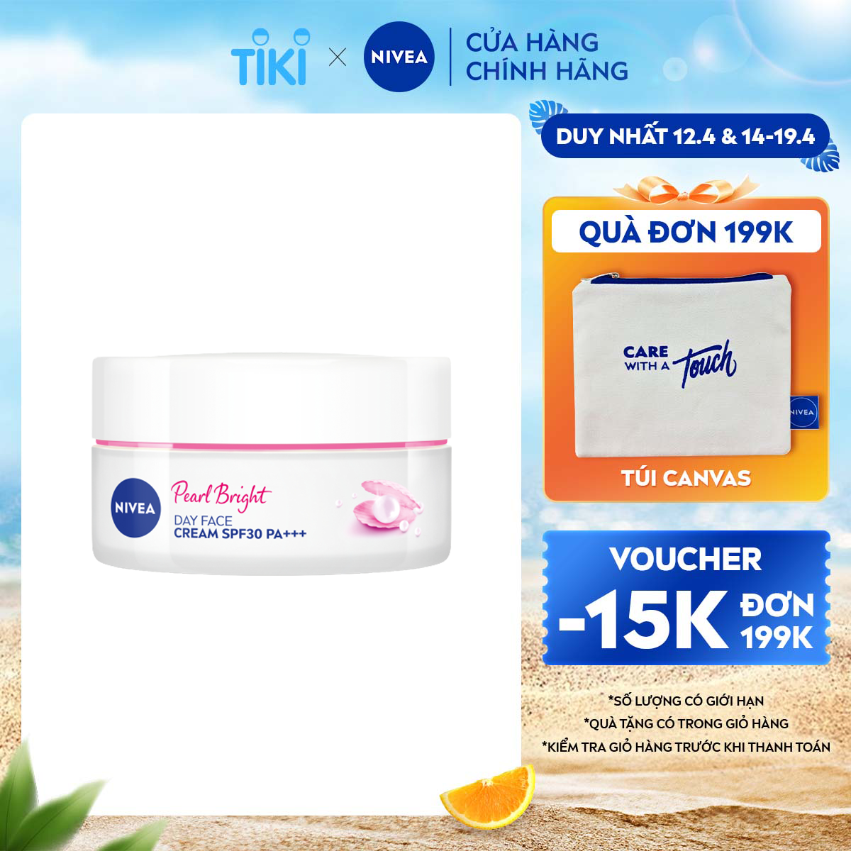 Kem Dưỡng Trắng Tái Tạo Da Ban Ngày Nivea 5in1 - 50ml - 82335