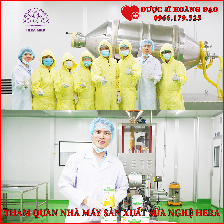 Liệu trình 2 hộp Sữa Nghệ Hera 500g - NGĂN NGỪA ĐAU DẠ DÀY và giúp LỢI SỮA cho con bú