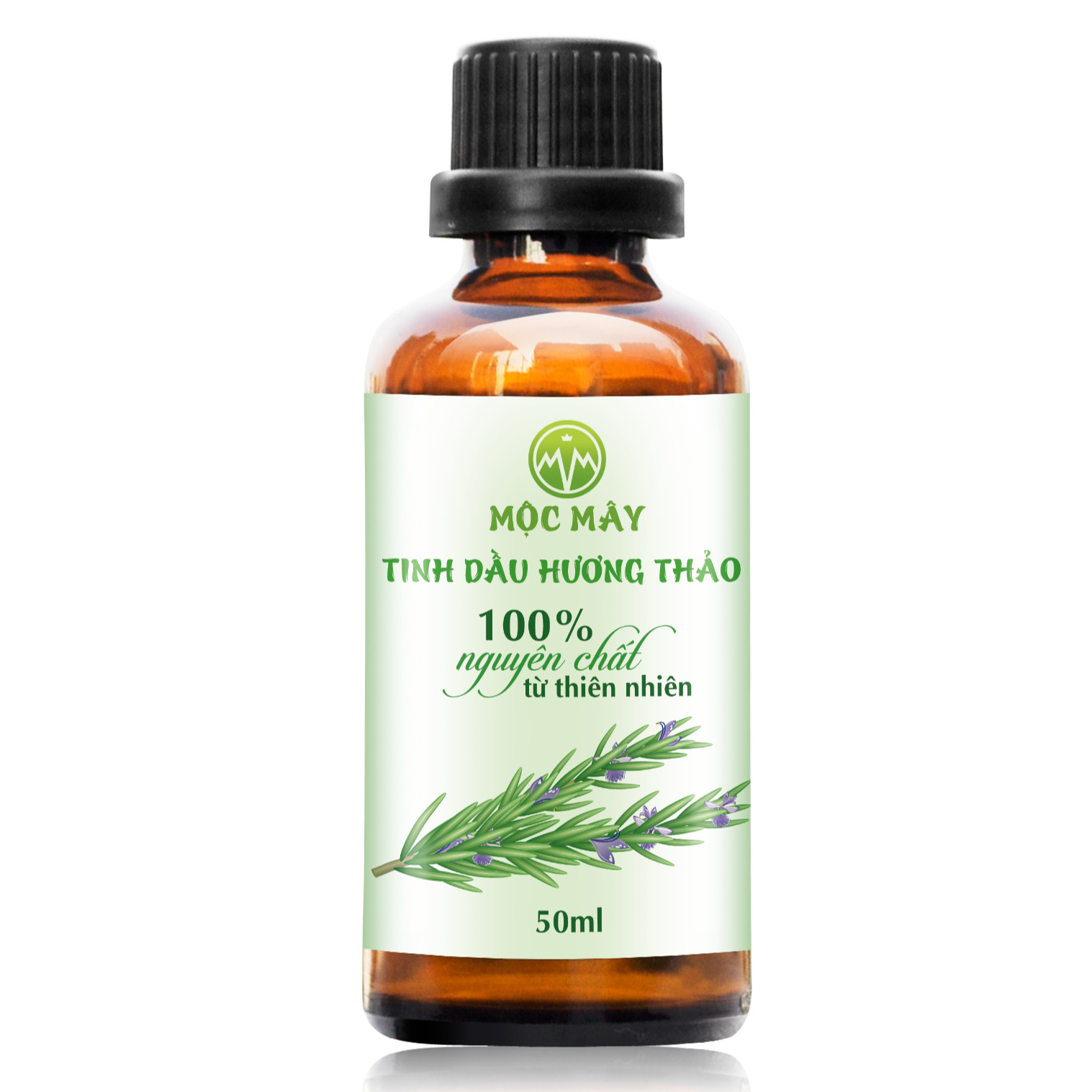 Tinh dầu Hương Thảo 50ml Mộc Mây - tinh dầu thiên nhiên nguyên chất 100% Organic - chất lượng và mùi hương vượt trội