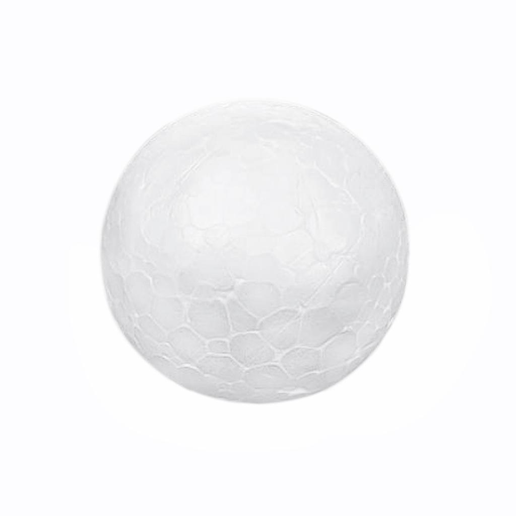 20x White Modeling Foam Balls Styrofoam for Craft Christmas DIY 4cm 5cm