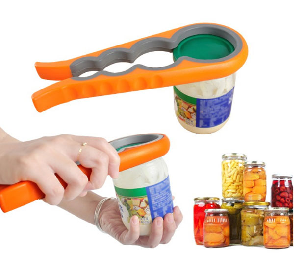 Dụng Cụ Khui Nắp Hộp, Lon, Chai Đa Năng Kích Thước Đồ Khui 22x9.5m-Đồ Khui Dụng Cụ Mở Nắp Lon Hũ 4 trong 1-Tặng cọ quét gia vị silicone đa năng