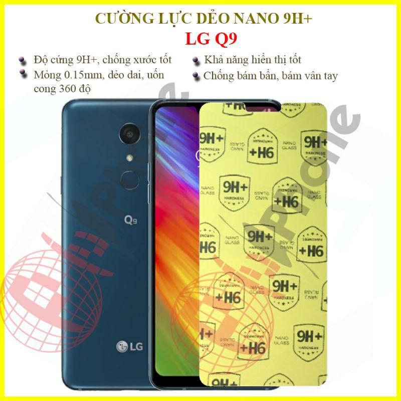 Dán cường lực dẻo nano dành cho  LG Q9