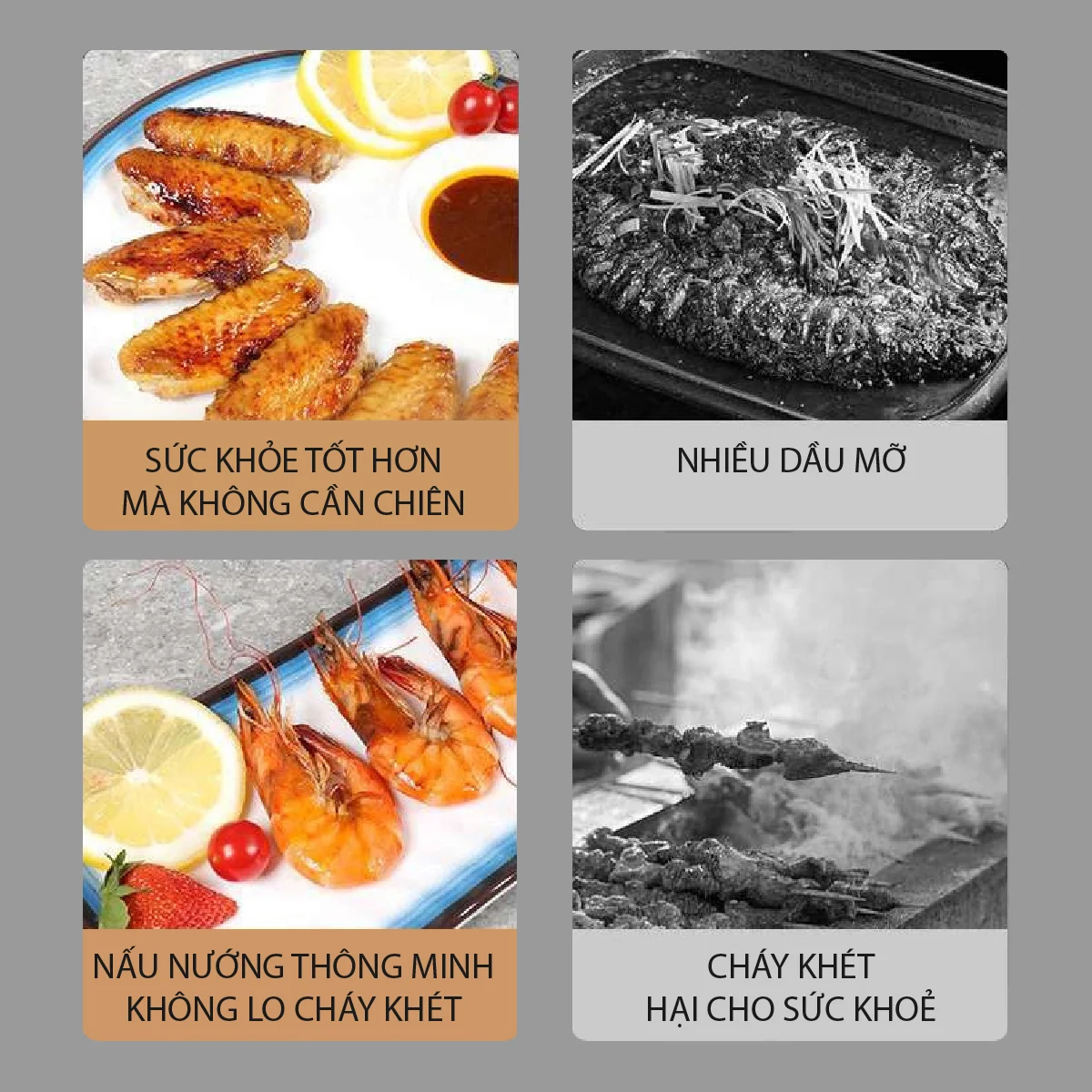 Nồi Chiên Cơ Mishio (3L) - Hàng chính hãng