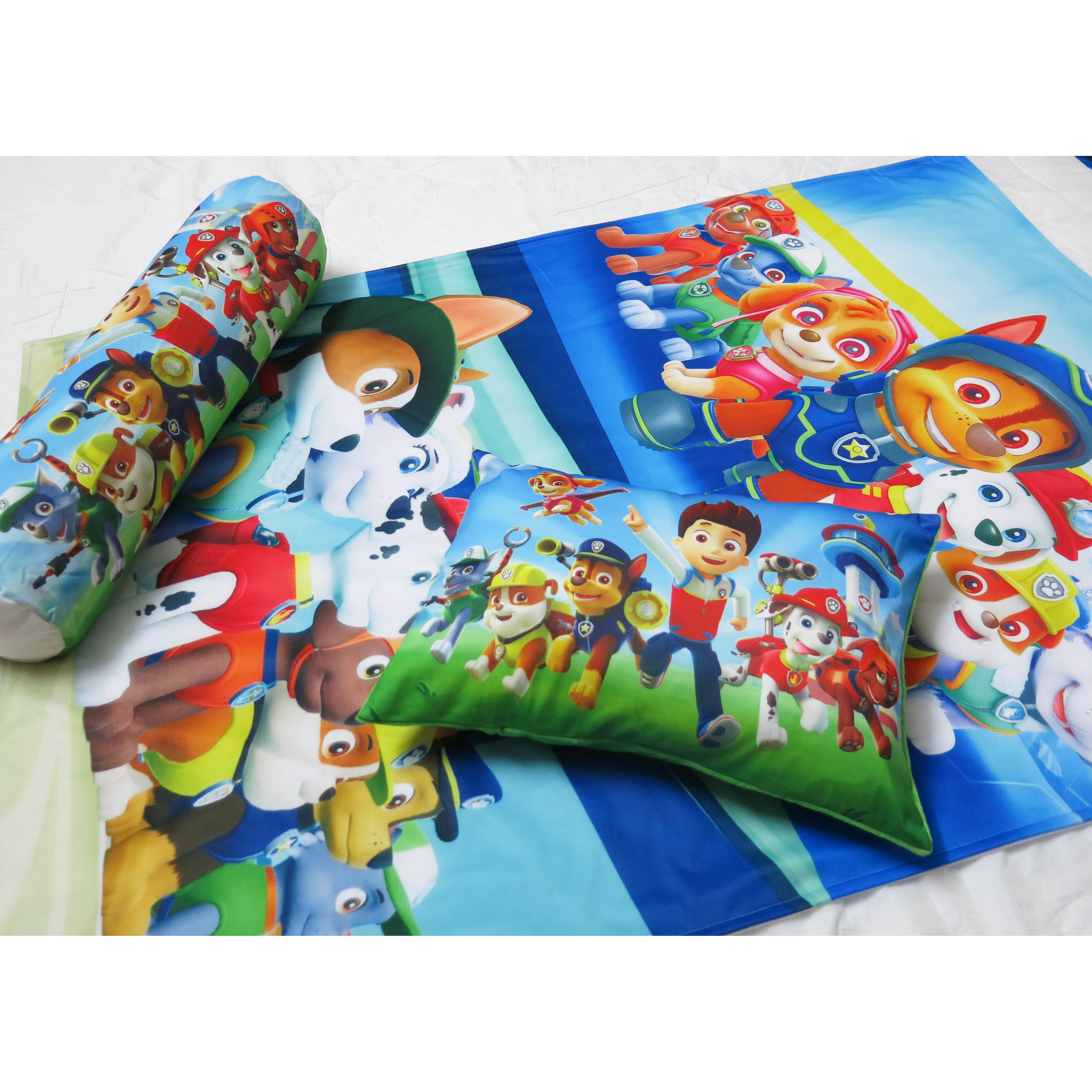 Bộ chăn gối hình Chó cứu hô Paw Patrol cho bé 3-5 tuổi