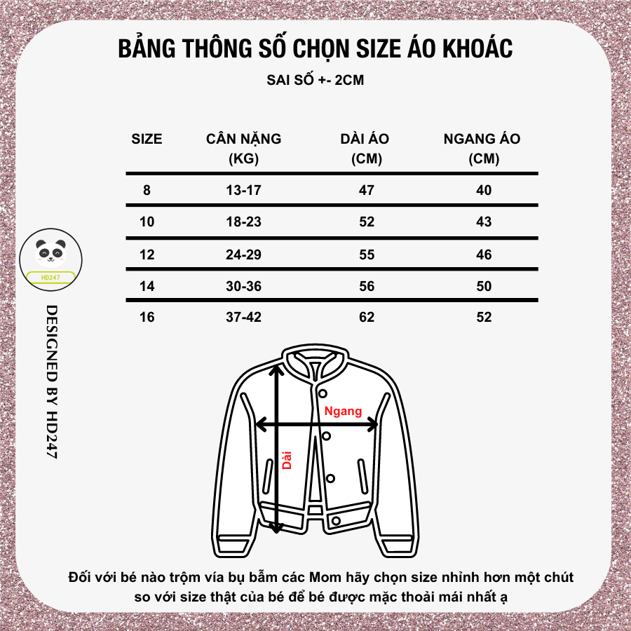 Áo khoác trẻ em size đại bé trai bé gái basic dù 2 lớp Lelldove HD247 0307