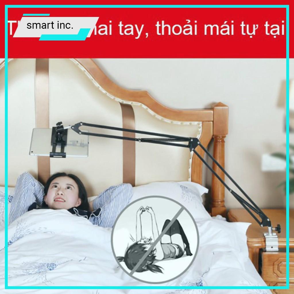 Kẹp Chân Đế Ipad Giá Đỡ Điện Thoại Xem Phim Livestream Cao Cấp