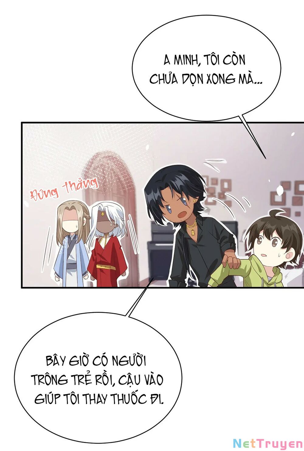 chàng vú em tu chân chapter 82 9