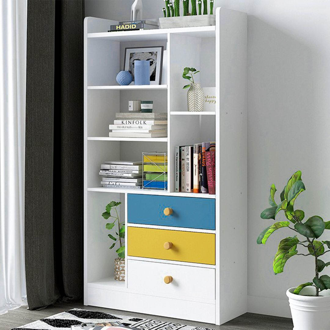 Kệ đỡ sách bằng gỗ công nghiệp nhỏ gọn SMLIFE Barbel