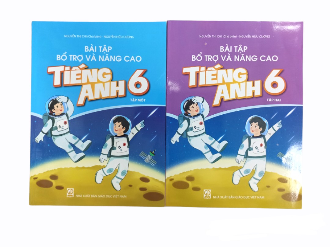 Combo Bài Tập Bổ Trợ Và Nâng Cao Tiếng Anh Lớp 6 Tập 1+2