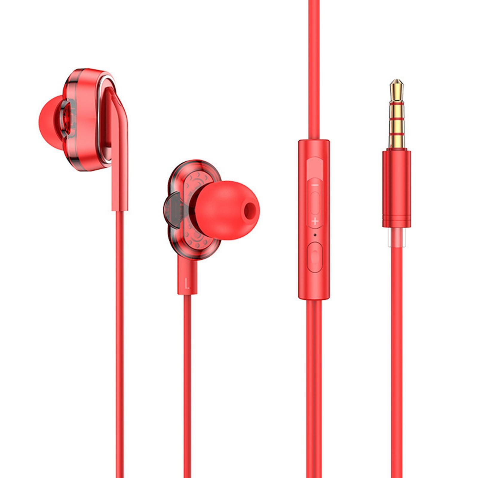 Sport Wired Earbuds Headphones In-Ear 3.5mm for Workout Stylish